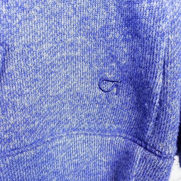 Gap Funnel Neck Slouchy French Terry Kangaroo Pocket Sweatshirt Small - Picture 6 of 8